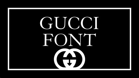 closest font to gucci|Gucci in cool font.